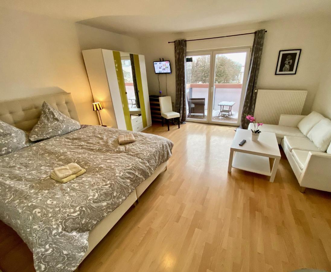 Zentrales Wg-Zimmer 1 Ravensburg, Balkon, Kamin Apartment Bagian luar foto