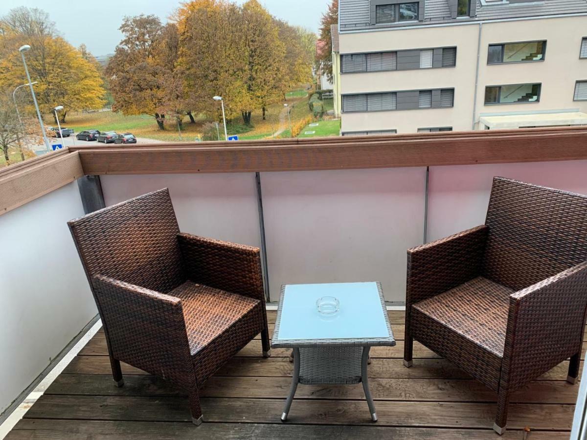 Zentrales Wg-Zimmer 1 Ravensburg, Balkon, Kamin Apartment Bagian luar foto